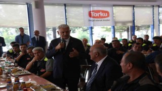 Binali Yıldırım, Çumra Şeker Entegre Tesislerini ziyaret etti