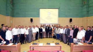 Binali Yıldırım Konya Büyükşehir Belediye Meclisi toplantısına katıldı