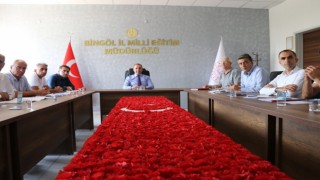 Bingölde yeni eğitim öğretim yılı sene başı toplantısı gerçekleştirildi
