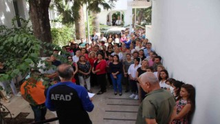 Bodrum Belediyesinde deprem tatbikatı