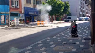 Boluda, çöpün kenarına bırakılan şüpheli çanta patlatıldı