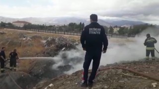 Boş arazide çıkan yangın büyümeden söndürüldü