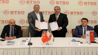 BTSO üyeleri Tacikistan iş dünyası ile buluştu