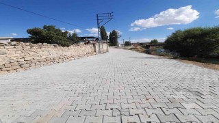 Bünyanda parke çalışması sürüyor