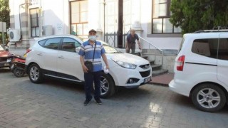Burhaniyede cemaatin hatalı park tepkisi