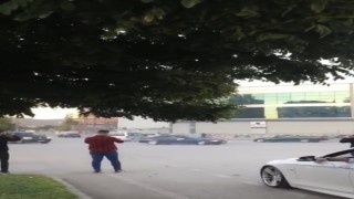 Bursada drift atan şehir magandalarının o anları kameralarda