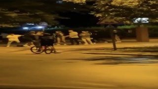 Bursada ‘kız meselesi yüzünden çıkan meydan muharebesi kameralarda