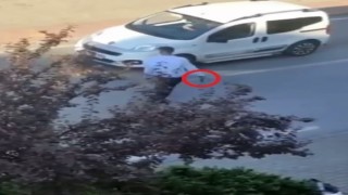 Bursada silahlı yol verme tartışması kameraya yansıdı