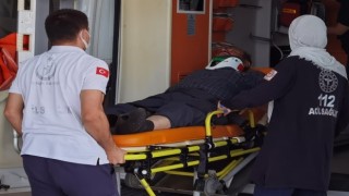 Bursada tır devrildi