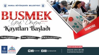 BUSMEKte yeni dönem kayıtları başladı