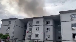 Büyükçekmece Adliyesinde yangın paniği, bina tahliye edildi