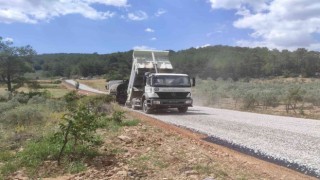 Büyükşehir Belediyesi kırsal mahalle yollarını yeniliyor