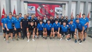 Büyükşehir Hentbol takımı Eskişehir Emniyet Müdürünün konuğu oldu