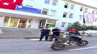 Çalınan motosiklet fındık bahçesinde bulundu