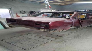 Çalıntı otomobili parçalayan 3 kişi yakalandı