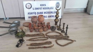 Camiden antika zannedip malzeme çaldı