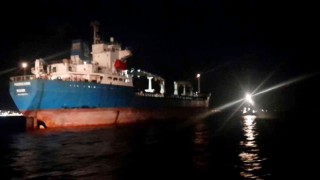 Çanakkale Boğazında gemi arızası