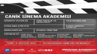 Canikte Sinema Akademisi başlıyor