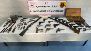 Çankırıda kaçak silah operasyonu: 1 gözaltı