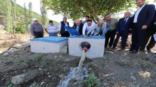 Çatalçam ve Avşarda 850 bin TLlik sulama tesisleri hizmette