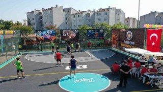 Çayırovada sokak basketbolu turnuvası