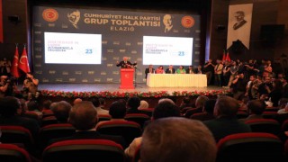 CHP grup toplantısını Elazığda yaptı