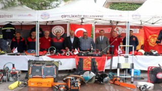 Çiftlikköyde İtfaiyeciler Haftası kutlanıyor
