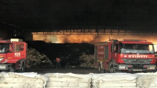 Çırçır fabrikasındaki yangın söndürüldü