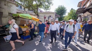 Cittaslow heyeti ile “Sakin Mahalle” turu