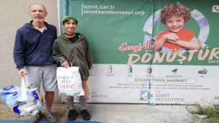 Çocuk Ödül Market ile 1 buçuk yılda 35 ton atık geri dönüşüme kazandırıldı