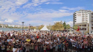 Çocuklar festivalin tadını çıkardı