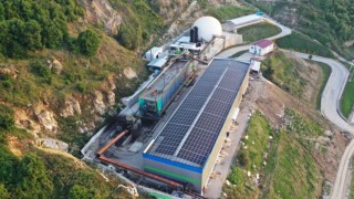 Çöpten ve güneş panellerinden enerji üretimi