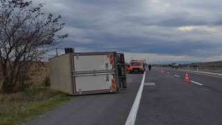 Çorluda trafik kazası: 1 yaralı