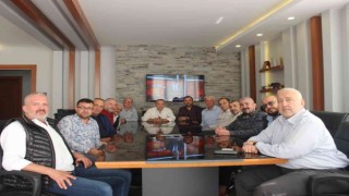 ÇTSO meslek grubu adaylarından Başkan Yılmaza ziyaret