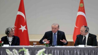Cumhurbaşkanı Erdoğan, Amerikan Yahudi Toplumu Çatı Kuruluşları temsilcilerini kabul etti