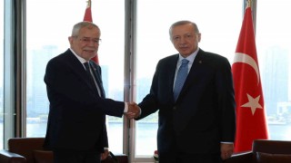 Cumhurbaşkanı Erdoğan, Avusturya Cumhurbaşkanı Bellen ile görüştü
