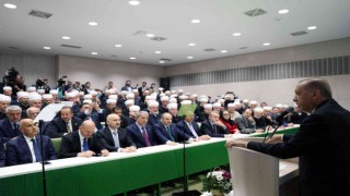Cumhurbaşkanı Erdoğan, Bosna Hersekte müftülere hitap etti