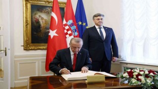 Cumhurbaşkanı Erdoğan, Hırvatistan Başbakanı Plenkoviçi kabul etti