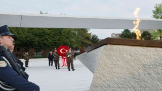 Cumhurbaşkanı Erdoğan, Hırvatistanda Vatan Anıtına çelenk koydu
