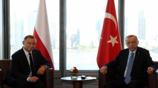 Cumhurbaşkanı Erdoğan, Polonya Cumhurbaşkanı Duda ile görüştü