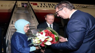 Cumhurbaşkanı Erdoğan, Sırbistanda
