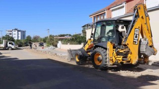 Dallıcada yollar yenileniyor