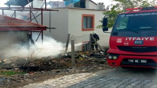 Depo yangında kullanılamaz hale geldi