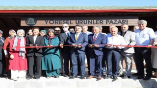 Develi Yöresel Ürünler Pazarı hizmete açıldı