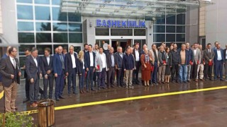 Devrekli iş insanları hastanenin plaket töreninde bir araya geldiler