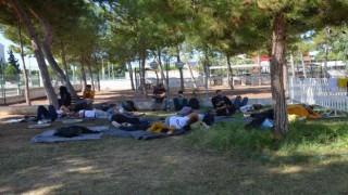 Didimde 23 Filistinli göçmen yakalandı
