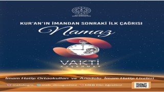 Din Öğretimi Genel Müdürlüğünden öğrencilere yönelik “Vakti Kuşanma” etkinliği