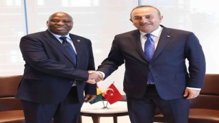 Dışişleri Bakanı Çavuşoğlu, Gine Dışişleri Bakanı Kouyate ile görüştü