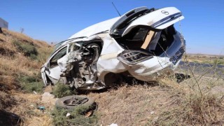 Diyarbakırda trafik kazası: 2si çocuk 4 yaralı