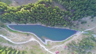 Doğa harikası Balık Gölü sessizliğe büründü